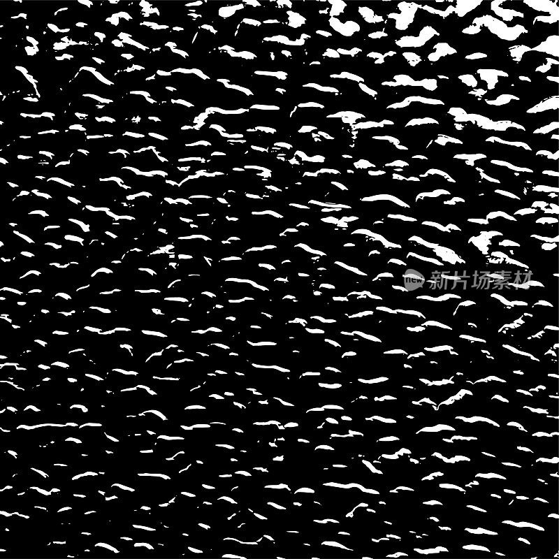 金属墙。枯燥乏味的纹理。黑色灰尘Scratchy Pattern。抽象的背景。矢量设计作品。变形的效果。裂缝。